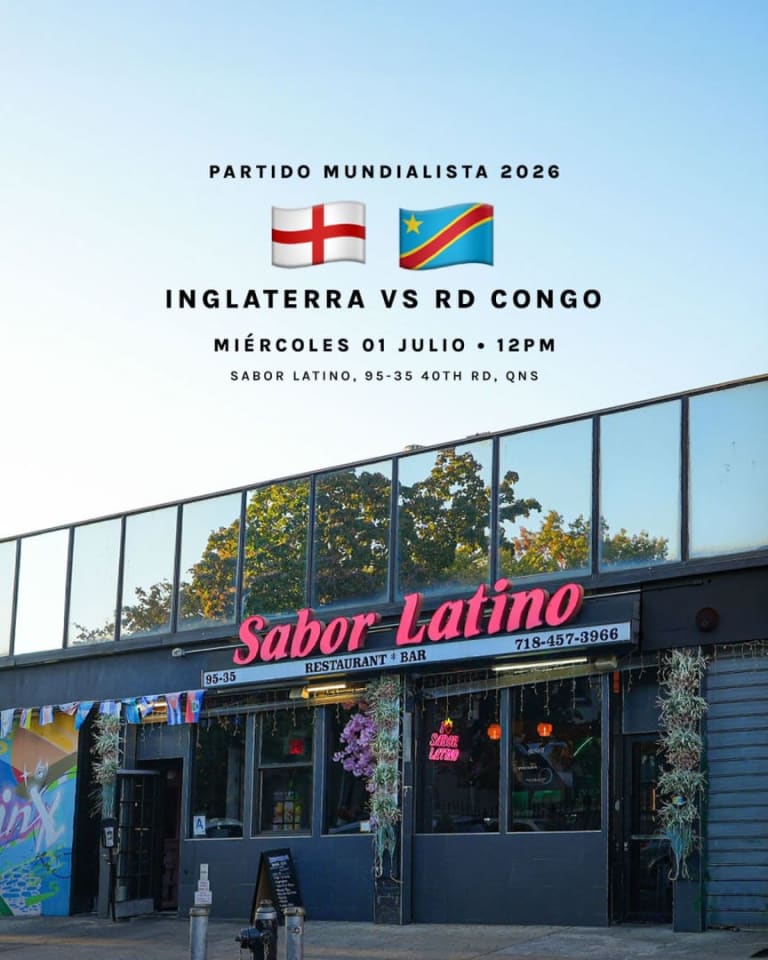 Event -  Inglaterra vs. RD Congo 12:00 AM | Sabor Latino - Queens, New York - July 1, 2026 | concert tickets