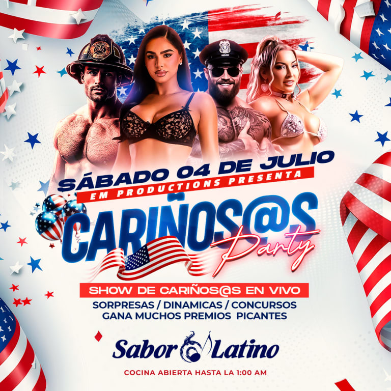 Event - CARIÑOS@S PARTY | Sabor Latino - Queens, NY - sáb, 4 de julio de 2026} | concert tickets