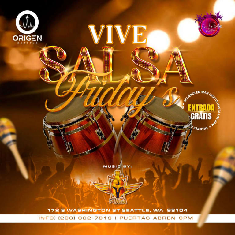 Event - Vive Salsa Fridays - Seattle, Washington - July 3, 2026 | concert tickets