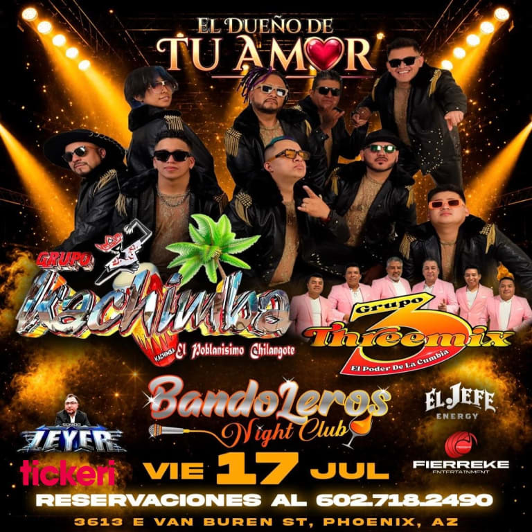 Event - Grupo Kachimba y - Phoenix, Arizona - July 17, 2026 | concert tickets
