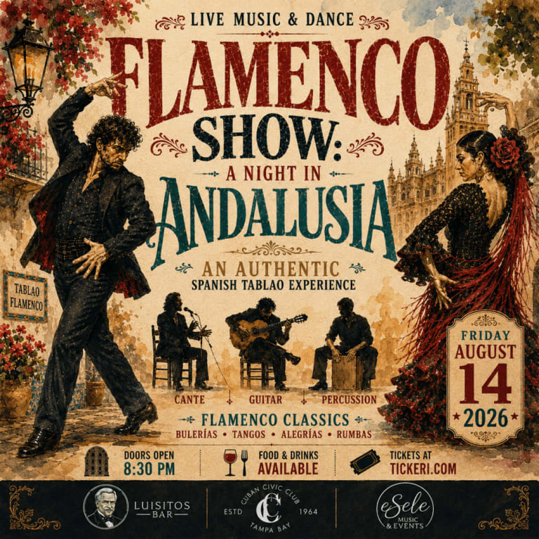 Event - Flamenco Show: A Night in Andalusia - Tampa, FL - Fri, August 14, 2026} | concert tickets