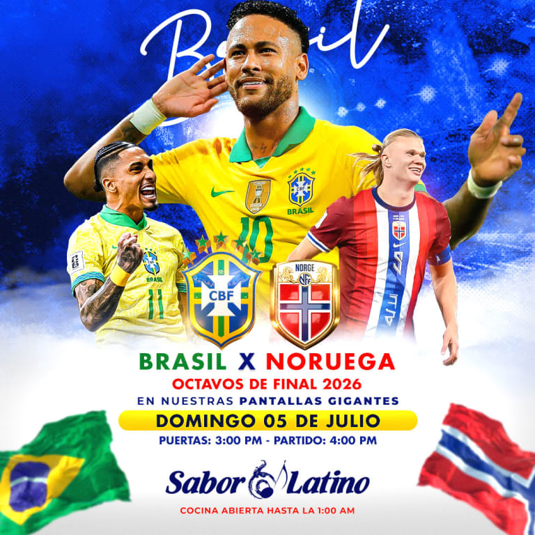 Event -  Brasil v Noruega  4:00 PM | Sabor Latino - Queens, NY - dom, 5 de julio de 2026} | concert tickets
