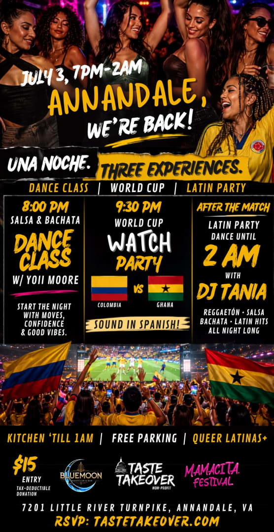Event - UNA NOCHE. THREE EXPERIENCES  - Annandale, Virginia - July 3, 2026 | concert tickets