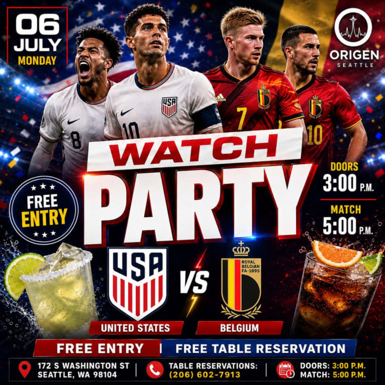 Event - United State Vs Belguim Watch Party  - Seattle, Washington - July 6, 2026 | concert tickets