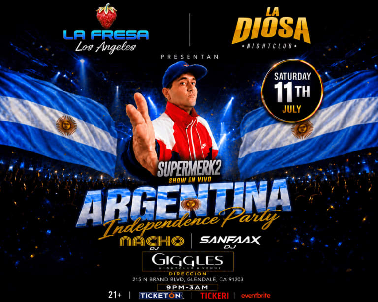 Event - SUPERMERK2 EN LOS ANGELES - Glendale, CA - Sat, July 11, 2026} | concert tickets