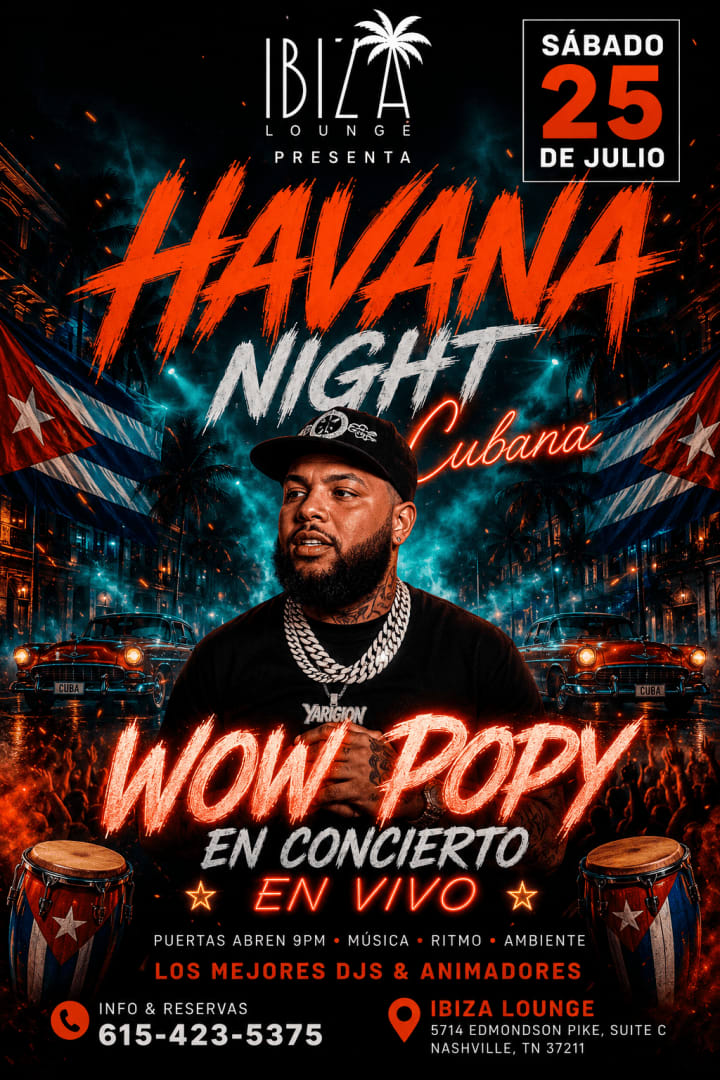 Event - Wow popy  - Nashville, Tennessee - July 25, 2026 | concert tickets
