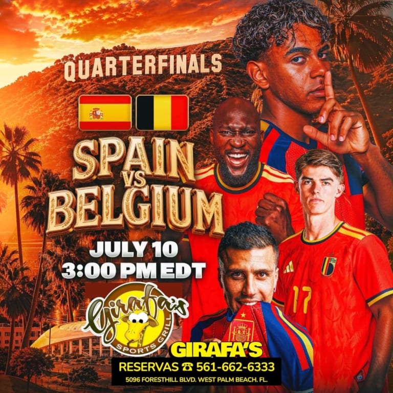 Event - SPAIN 🇪🇸 vs BELGIUM 🇧🇪 FIFA WORLD CUP 2026 QUARTER FINAL WATCH PARTY  - West Palm Beach, Florida - July 10, 2026 | concert tickets