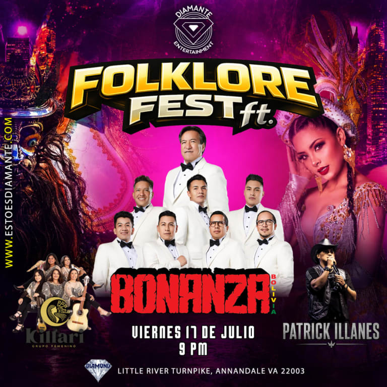 Event - FOLKLORE FEST FT. BONANZA - Annandale, Virginia - July 17, 2026 | concert tickets