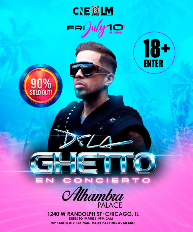 Event - De La Ghetto En Vivo! 95% SOLD OUT - Chicago, Illinois - July 10, 2026 | concert tickets