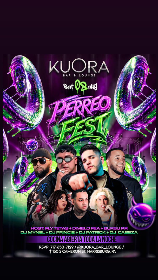 Event - PERREO FEST - Harrisburg, Pennsylvania - August 8, 2026 | concert tickets