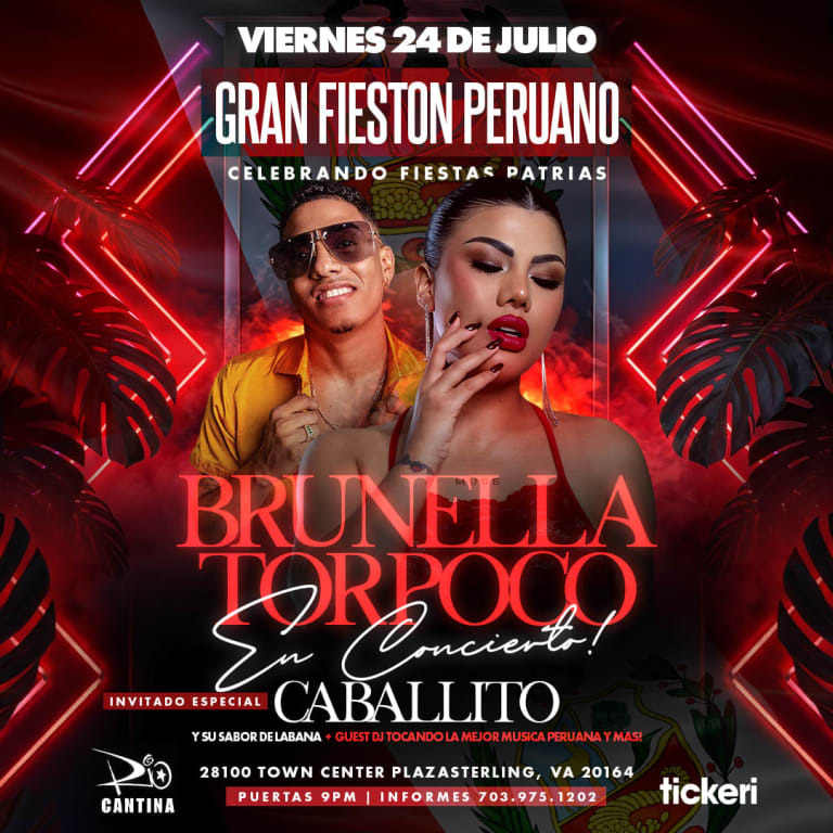 BRUNELLA TORPOCO Y CABALLITO COMO INVITADO ESPECIAL !!!