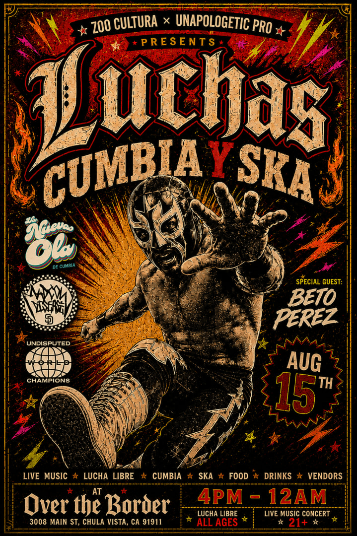 Event - Luchas Cumbia y Ska - Chula Vista, CA - Sat, August 15, 2026} | concert tickets