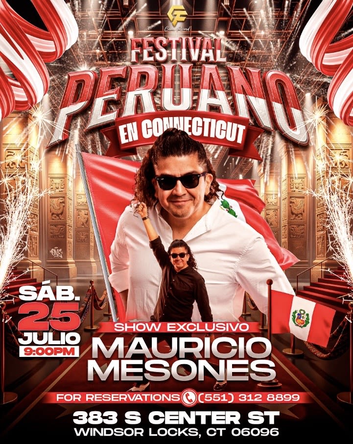 Event - MAURICIO MESONES EN CONNECTICUT - Windsor Locks, Connecticut - July 25, 2026 | concert tickets