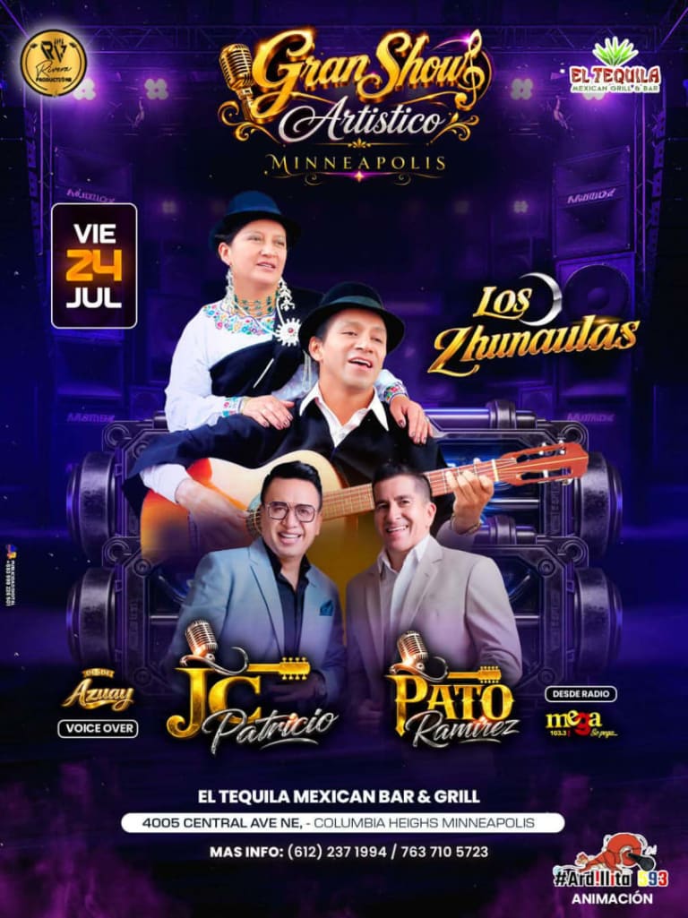 Event - Gran show artistico Minneapolis  - Columbia Heights, Minnesota - July 24, 2026 | concert tickets