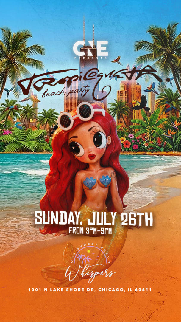 Event - Tropicoqueta Beach Party (Reggaeton Beach Fest 2026) - Chicago, Illinois - July 26, 2026 | concert tickets