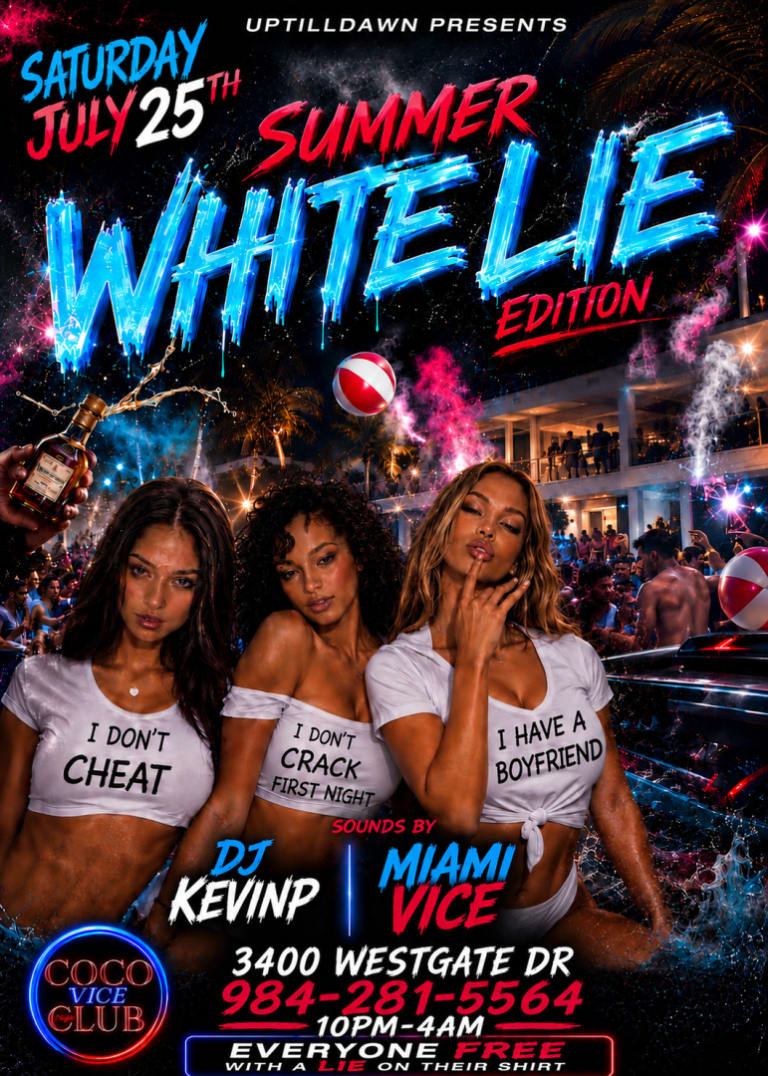 Event - WHITE LIÉ SUMMER EDITION  - Durham, North Carolina - July 25, 2026 | concert tickets
