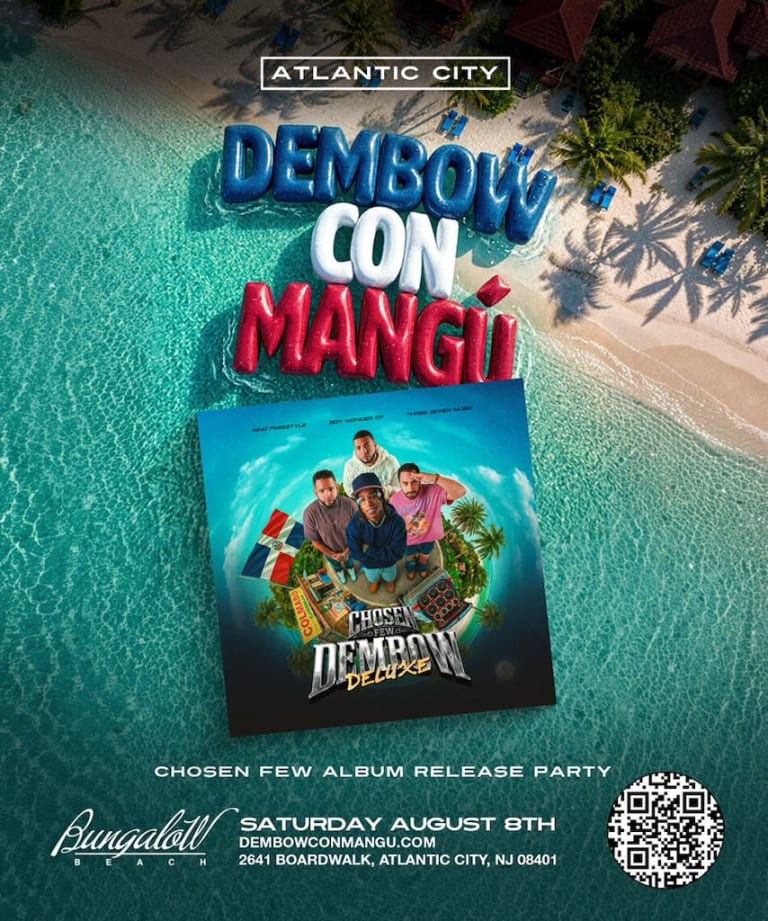 Event - Dembow Con Mangu Chosen Few Album Release Party At Bungalow Beach  - Atlantic City, New Jersey - August 8, 2026 | concert tickets