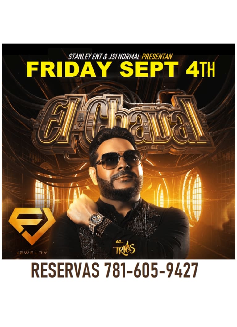 Event - EL CHAVAL EN VIVO EN LYNN SEPT 4TH - Lynn, MA - Fri, September 4, 2026} | concert tickets