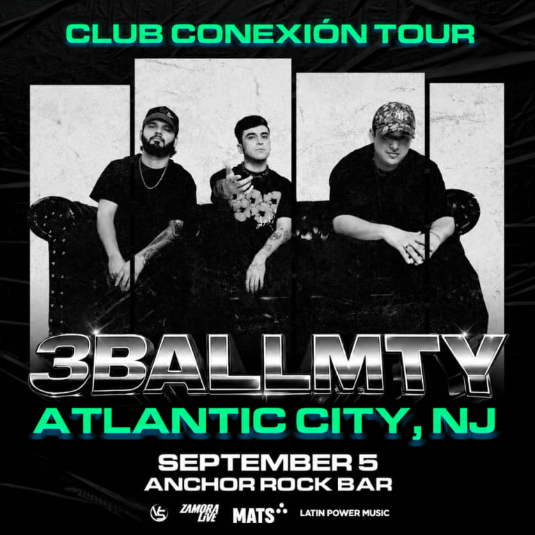 Event - 3BALLMTY | CLUB CONEXIÓN TOUR| ATLANTIC CITY, NJ - Atlantic City, New Jersey - September 5, 2026 | concert tickets