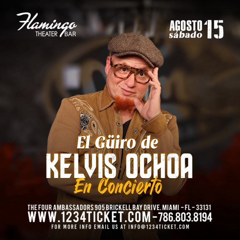 Event - Kelvis Ochoa En Concierto - Miami, Florida - August 15, 2026 | concert tickets