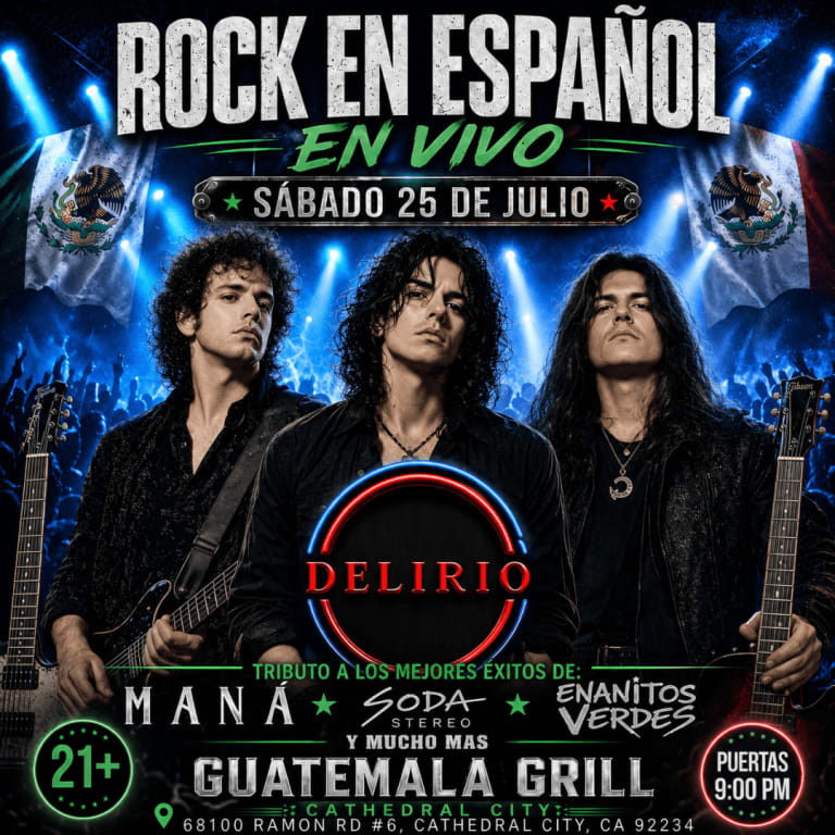 Event - ¡Rock en Español en Vivo! - Cathedral City, California - July 25, 2026 | concert tickets