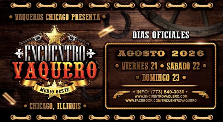 Event - ENCUENTRO VAQUERO  2026  - Chicago, Illinois - August 21, 2026 | concert tickets
