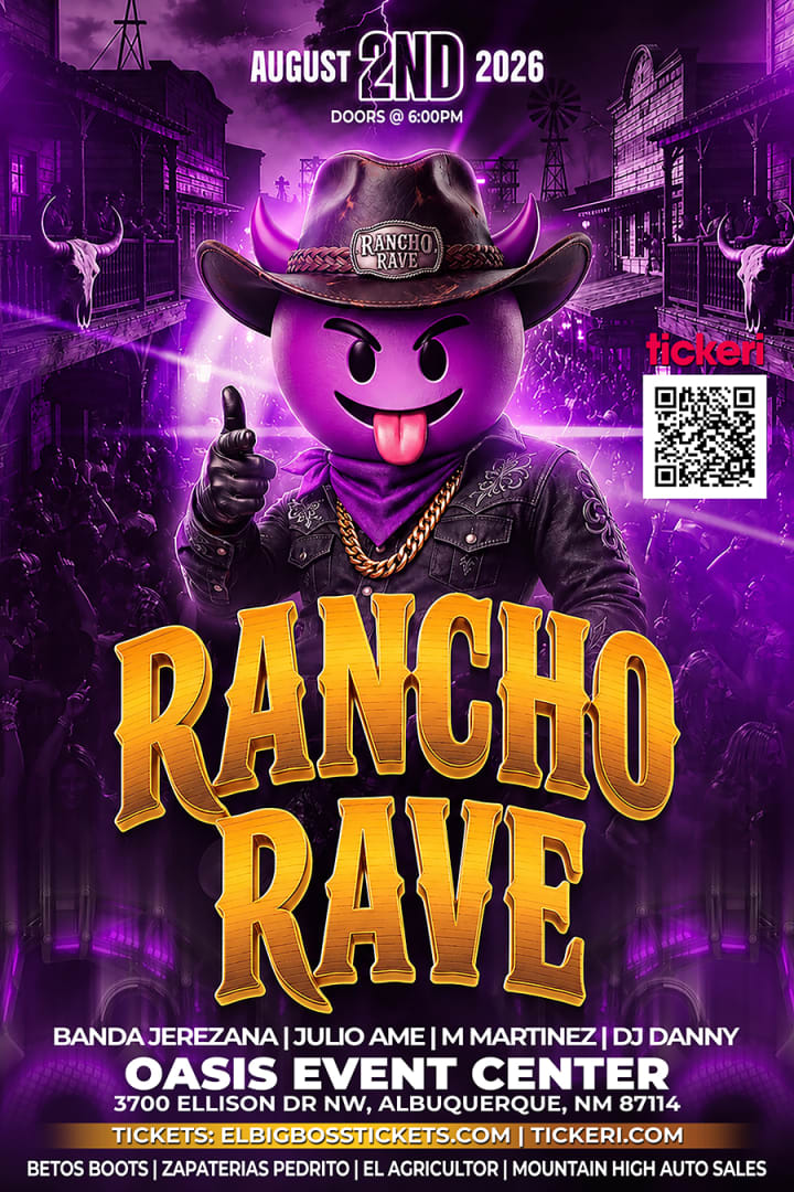 Event - Rancho Rave - Albuquerque, New Mexico - August 2, 2026 | concert tickets