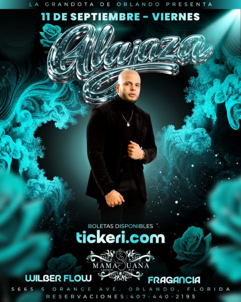 Event - Alajaza En Vivo Mamajuana Orlando - Pine Castle, FL - Fri, September 11, 2026} | concert tickets