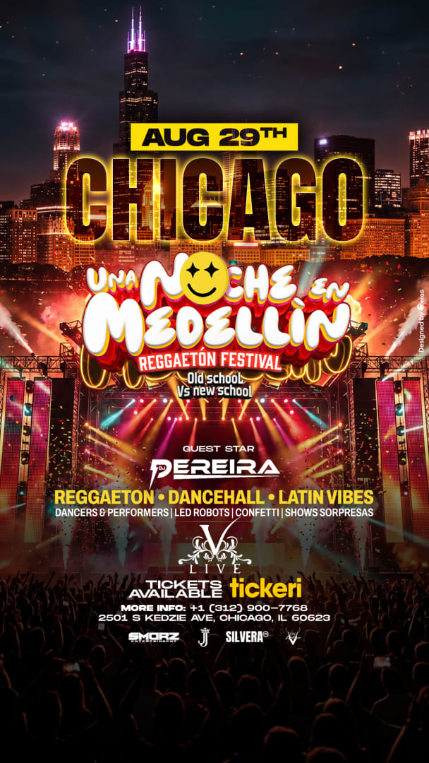 Event - UNA NOCHE EN MEDELLIN - Chicago, Illinois - August 29, 2026 | concert tickets