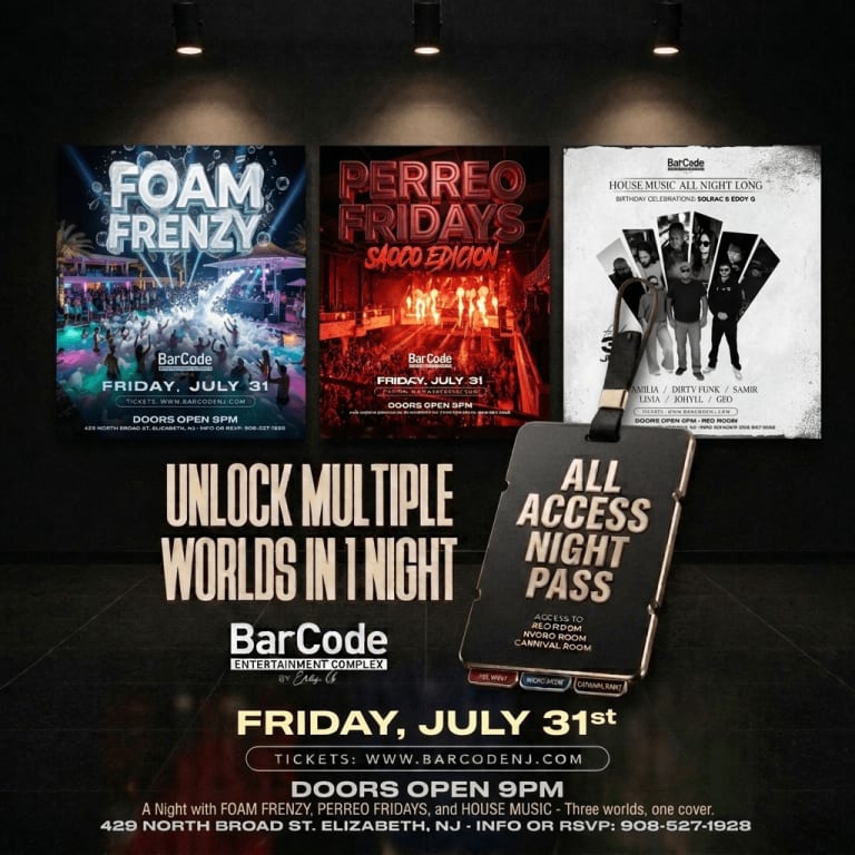 Event - All Access | All 3 Friday Experiences - Elizabeth, NJ - vie, 31 de julio de 2026} | concert tickets