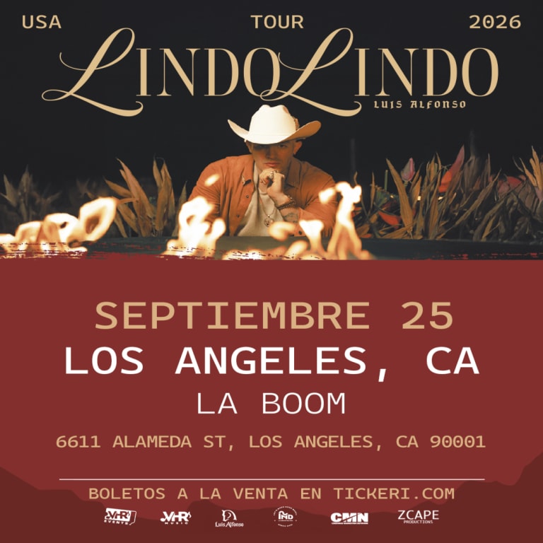 Event - Luis Alfonso en Los Angeles - Los Angeles, CA - vie, 25 de septiembre de 2026} | concert tickets