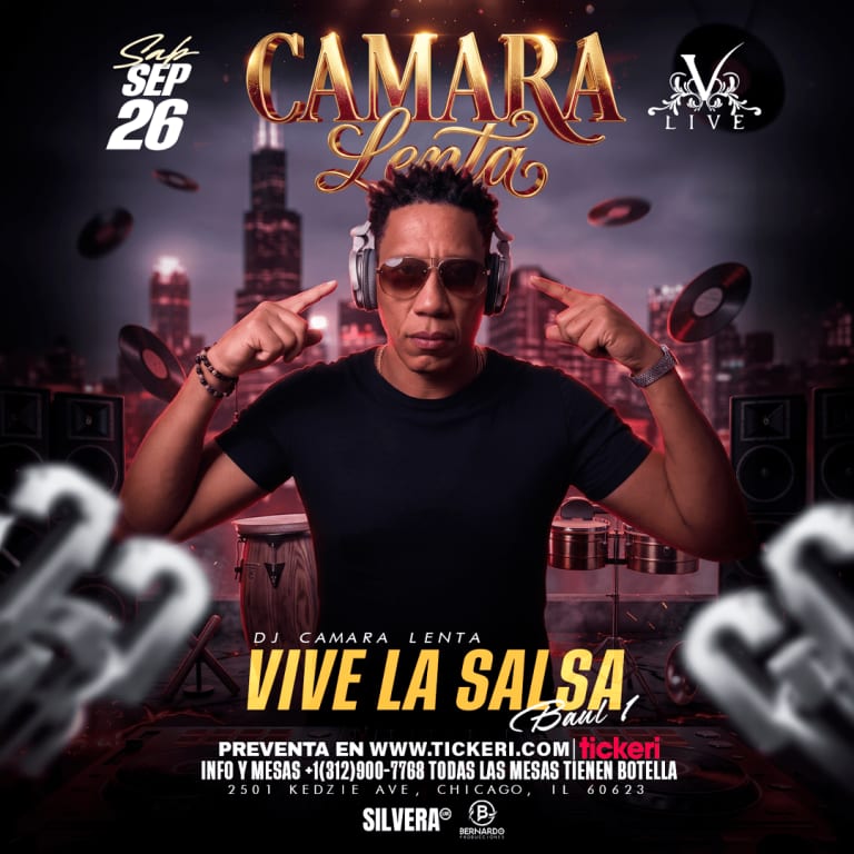 Event - CAMARA LENTA - Salsa de Baul 1 - Chicago, IL - sáb, 26 de septiembre de 2026} | concert tickets