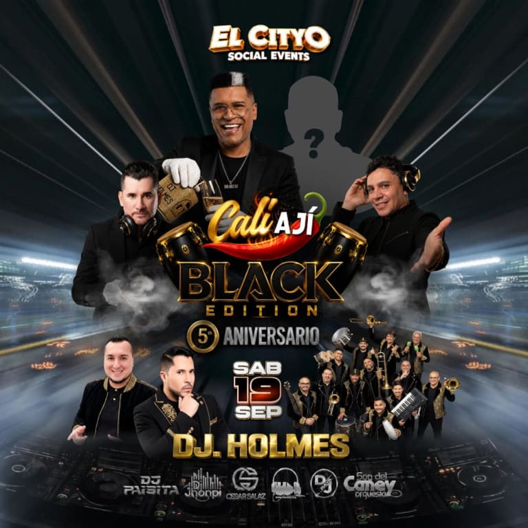 Event - EL CITYO 5TO ANIVERSARIO DJ HOLMES /CALI AJI/ AMOR Y AMISTAD - Orlando, FL - sáb, 19 de septiembre de 2026} | concert tickets