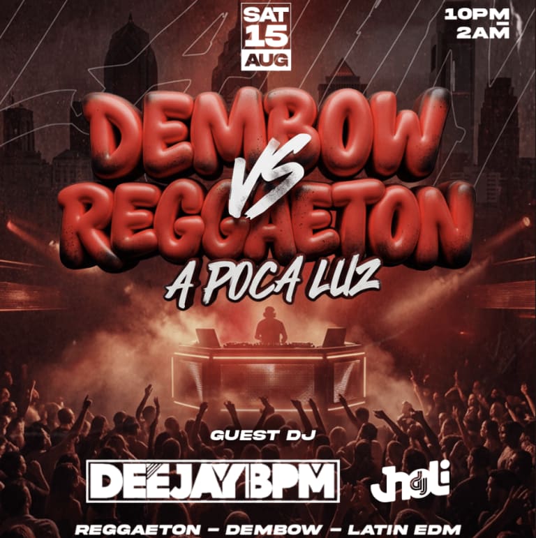 Event - Dembow & Reggaeton A Poca Luz - Philadelphia, PA - Sat, August 15, 2026} | concert tickets