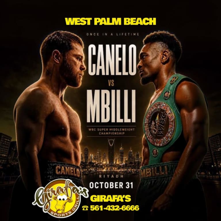Event - BOXING 🥊: CANELO vs MBILLI - West Palm Beach, Florida - October 31, 2026 | concert tickets