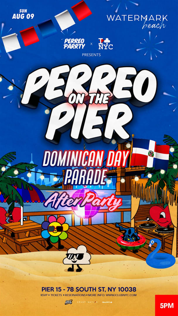 Event - #1 DOMINICAN DAY PARADE AFTER PARTY - PERREO ON THE PIER @ WATERMARK - New York, New York - August 9, 2026 | concert tickets