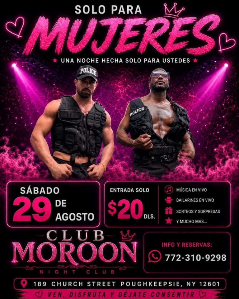 Event - Show Solo Para Mujeres  - Poughkeepsie, NY - Sat, August 29, 2026} | concert tickets