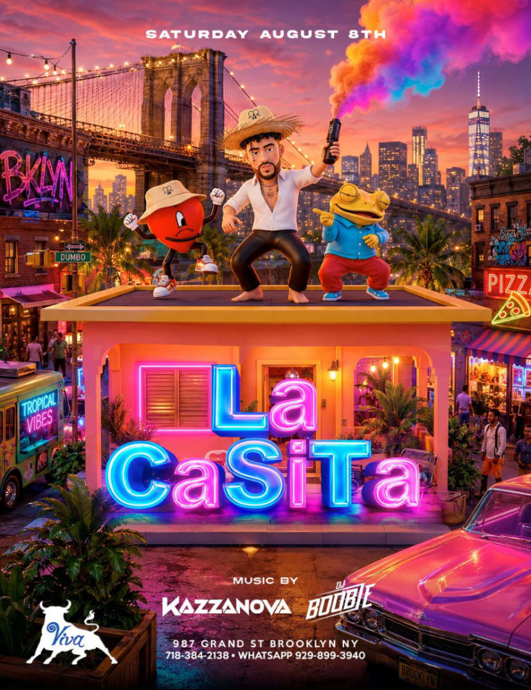 Event - Viva Saturday's "La Casita Experience" Bad Bunny - Brooklyn, New York - August 8, 2026 | concert tickets