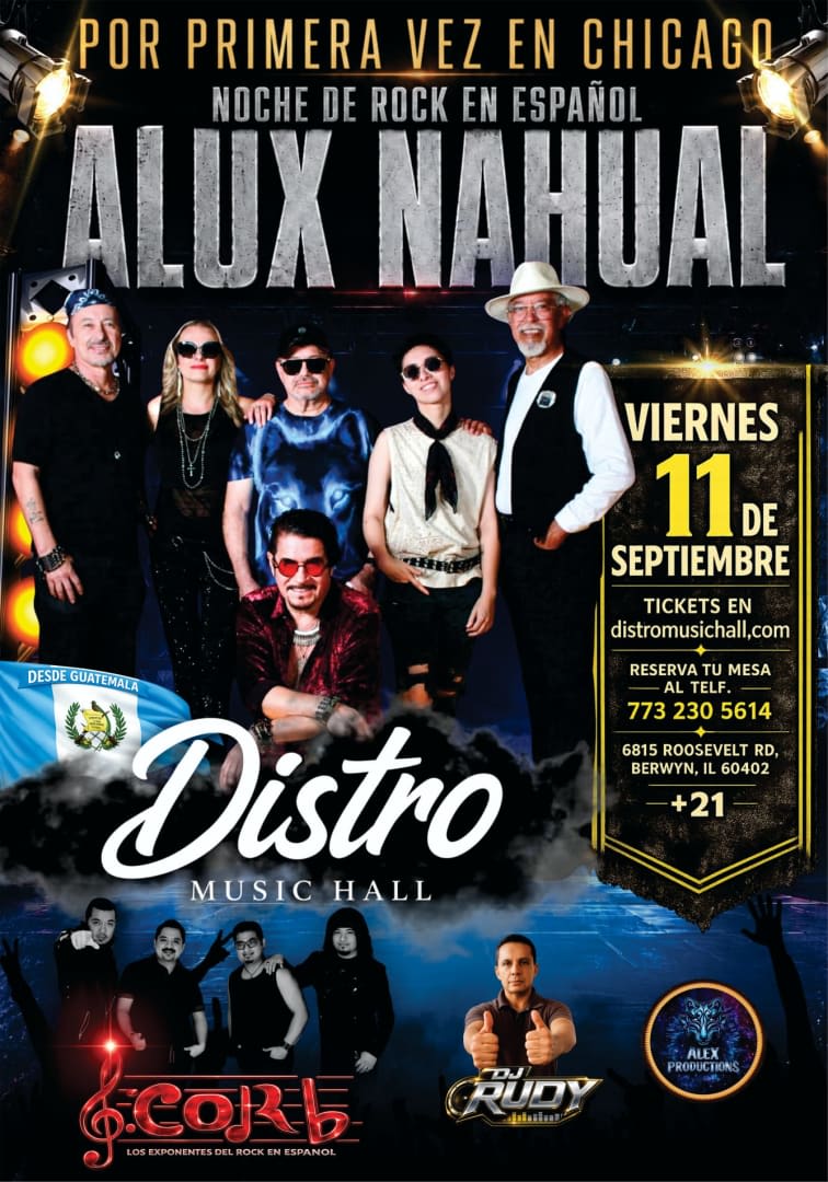Event - Alux Nahual  - Berwyn, Illinois - September 11, 2026 | concert tickets