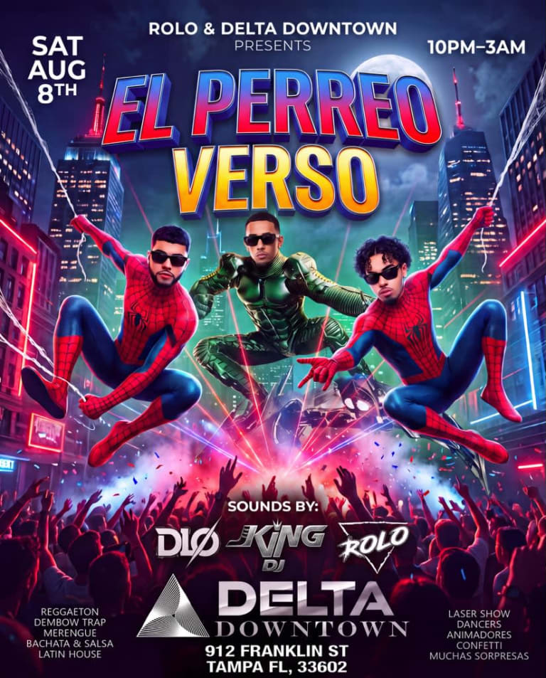Event - EL PERREO VERSO @ Delta Downtown - Tampa, Florida - August 8, 2026 | concert tickets