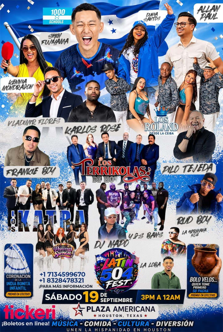 Event - LATIN 504 FEST - Houston, Texas - September 19, 2026 | concert tickets
