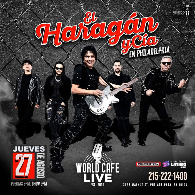 Event - El Haragan y Cia en concierto en Phildelphia - Philadelphia, PA - jue, 27 de agosto de 2026} | concert tickets