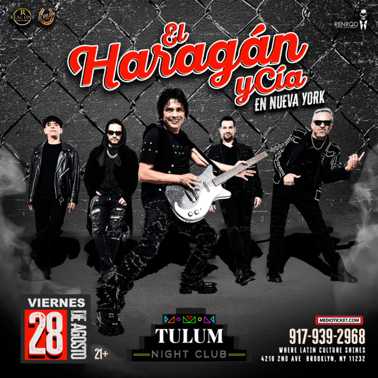 Event - El Haragan y Cia en concierto en New York - Brooklyn, NY - vie, 28 de agosto de 2026} | concert tickets