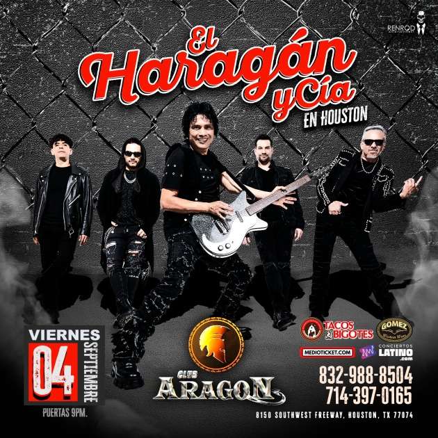 Event - El Haragan y Cia en concierto en Houston - Houston, TX - vie, 4 de septiembre de 2026} | concert tickets