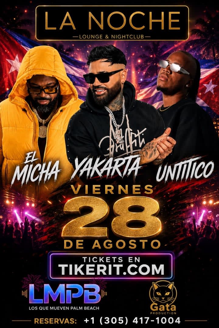 Event - Viernes de Cubaton  - West Palm Beach, Florida - August 28, 2026 | concert tickets