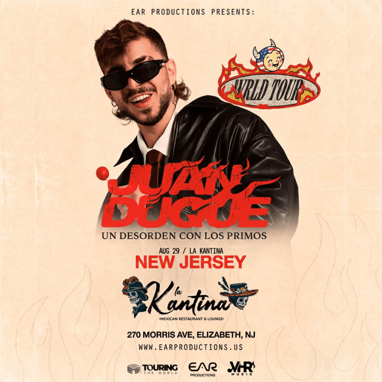 Event - JUAN DUQUE EN ELIZABETH - Elizabeth, NJ - sáb, 19 de diciembre de 2026} | concert tickets
