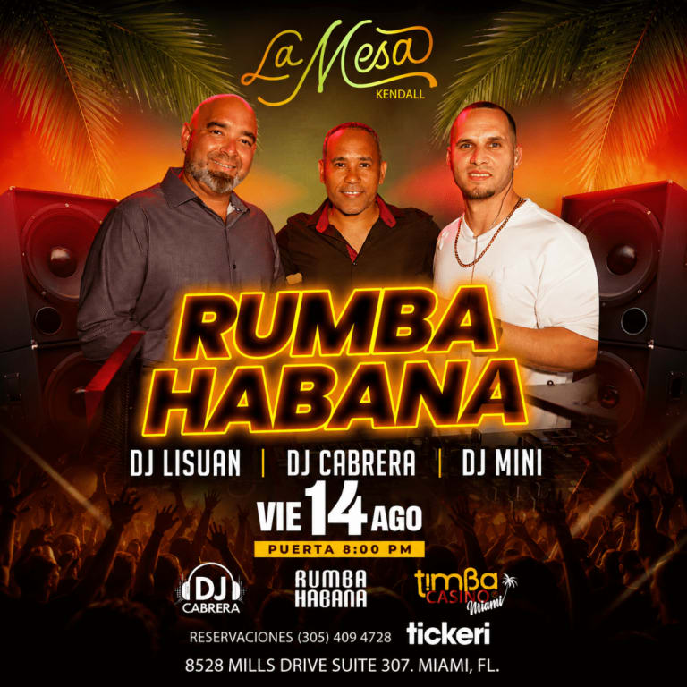 Event - Rumba Habana DJ Festival - Kendall, Florida - August 14, 2026 | concert tickets