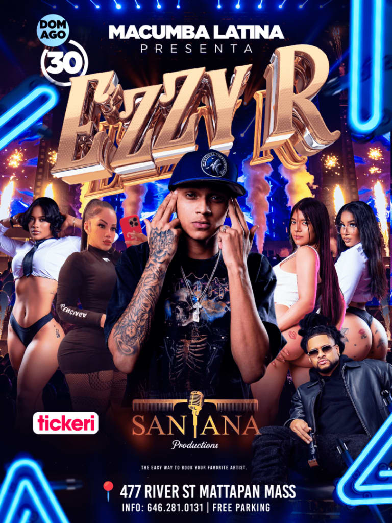 Event - EZZY R BOSTON MASS - Boston, Massachusetts - August 30, 2026 | concert tickets