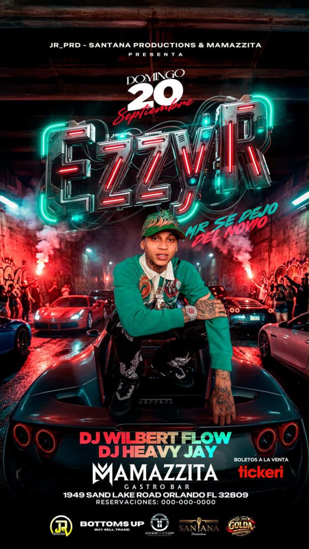 Event - ezzy R party orlando - Orlando, Florida - September 20, 2026 | concert tickets