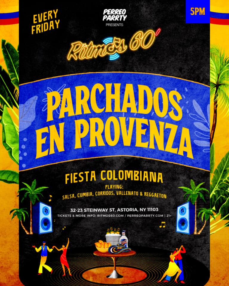 Event - Ritmos: Parchados En Provenza - Colombian Salsa, Vallenato Reggaeton Party - Queens, New York - October 23, 2026 | concert tickets